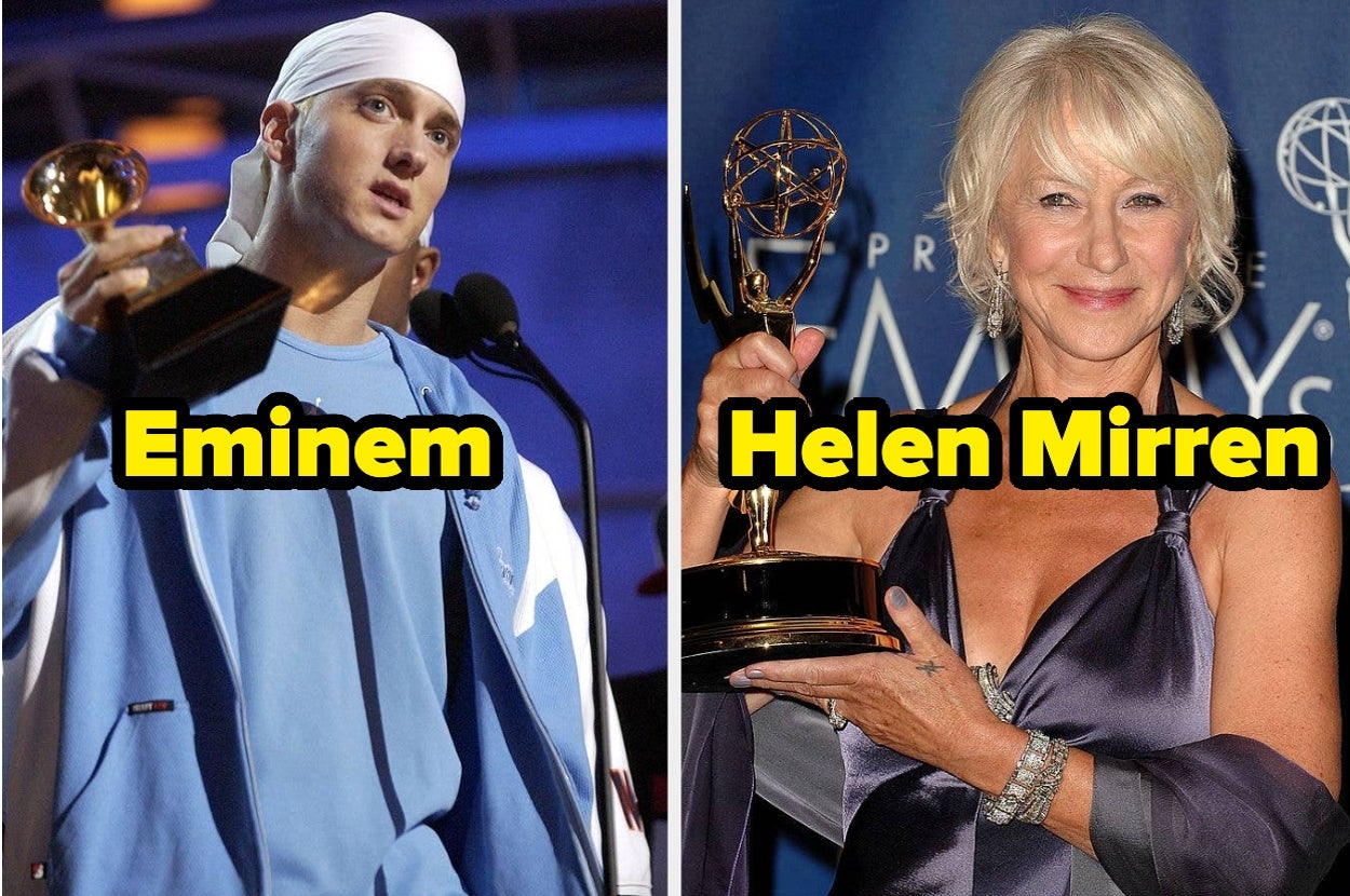 These Top Superstars Are A Single Award Away From EGOT, And Some Of Them Shocked Me To My Core