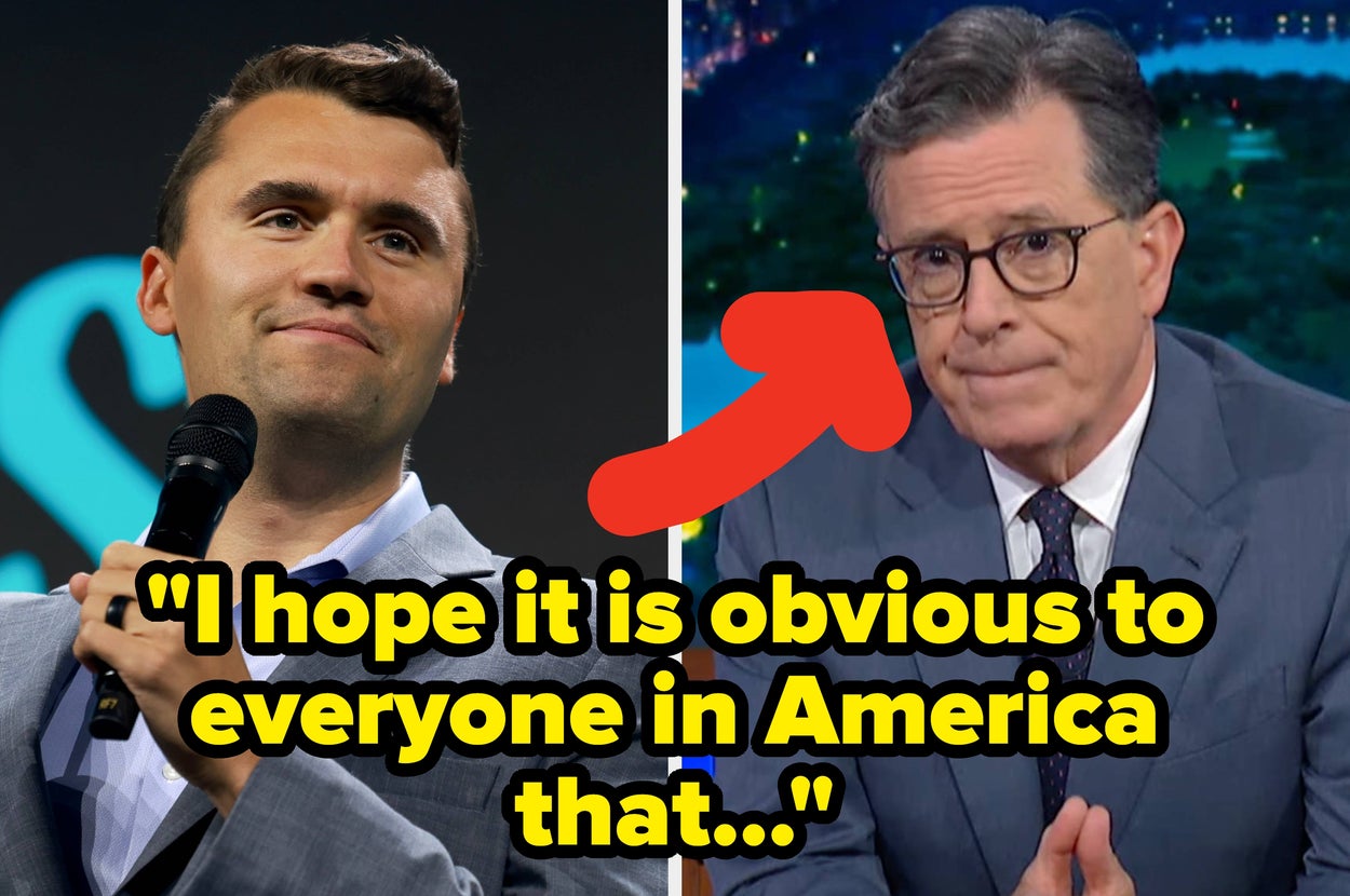 Stephen Colbert Wants Americans To Hear This "Obvious" Plea After Charlie Kirk's Death