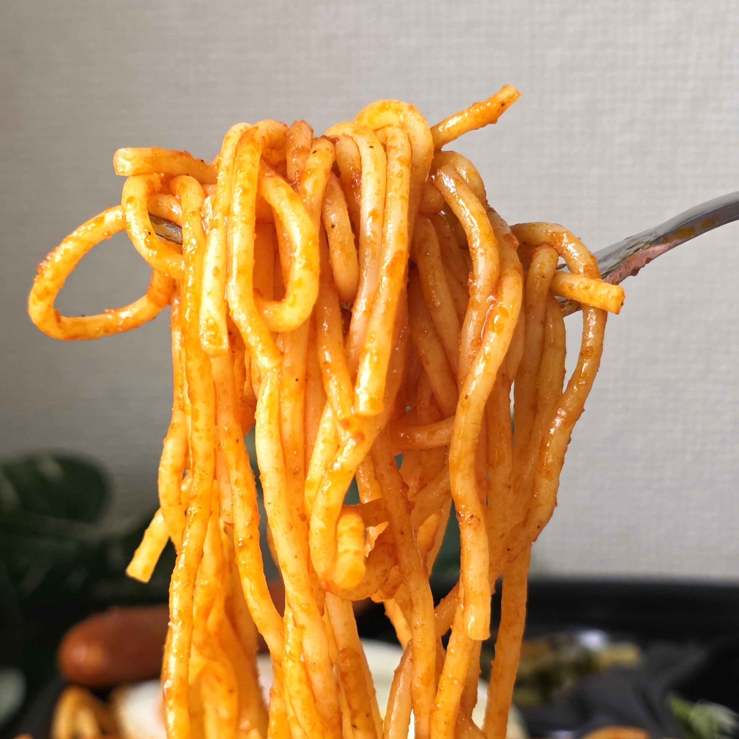 ほっともっと「野菜が摂れる!W特製ナポリタン&サラダ(麺2倍)」
