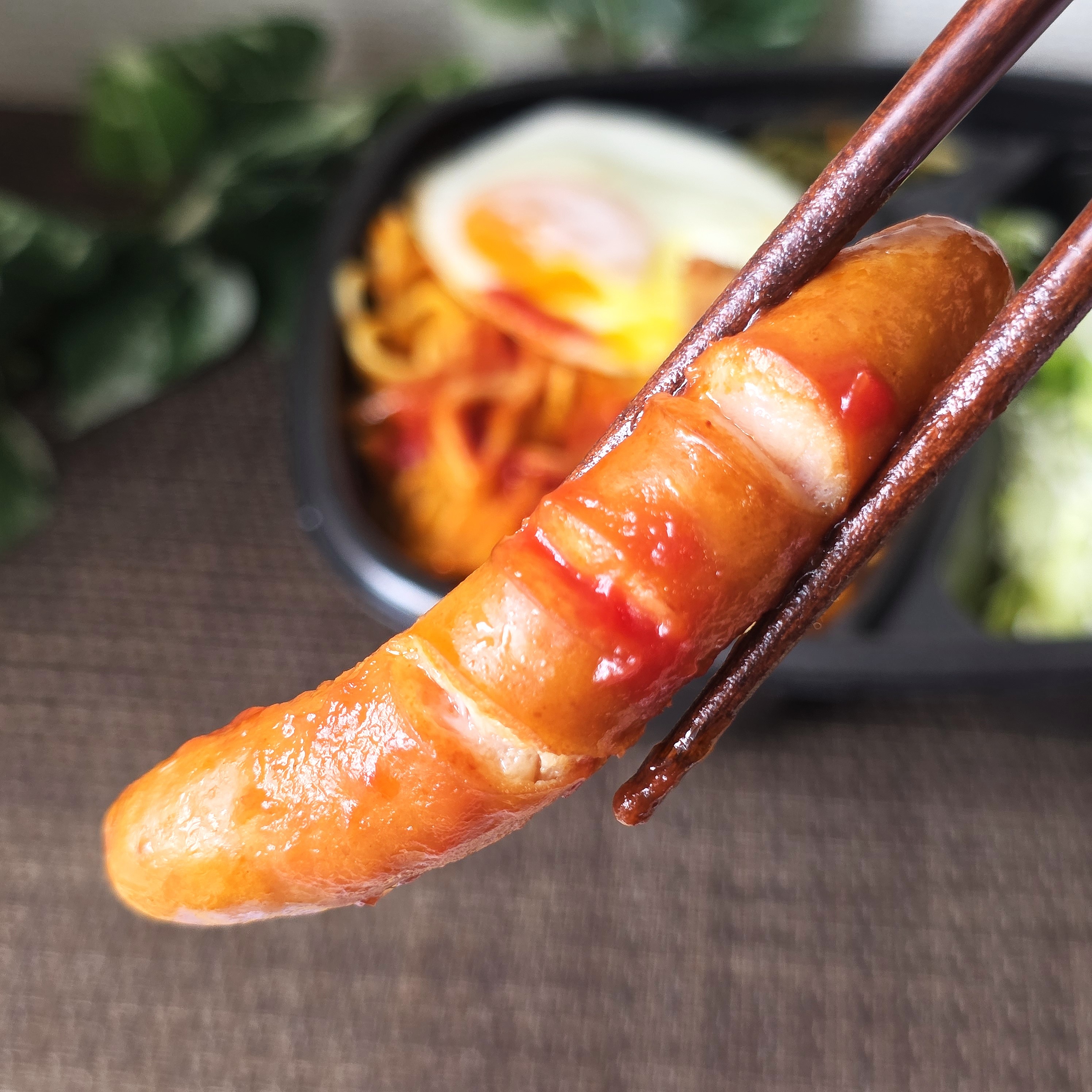 ほっともっと「野菜が摂れる!W特製ナポリタン&サラダ(麺2倍)」