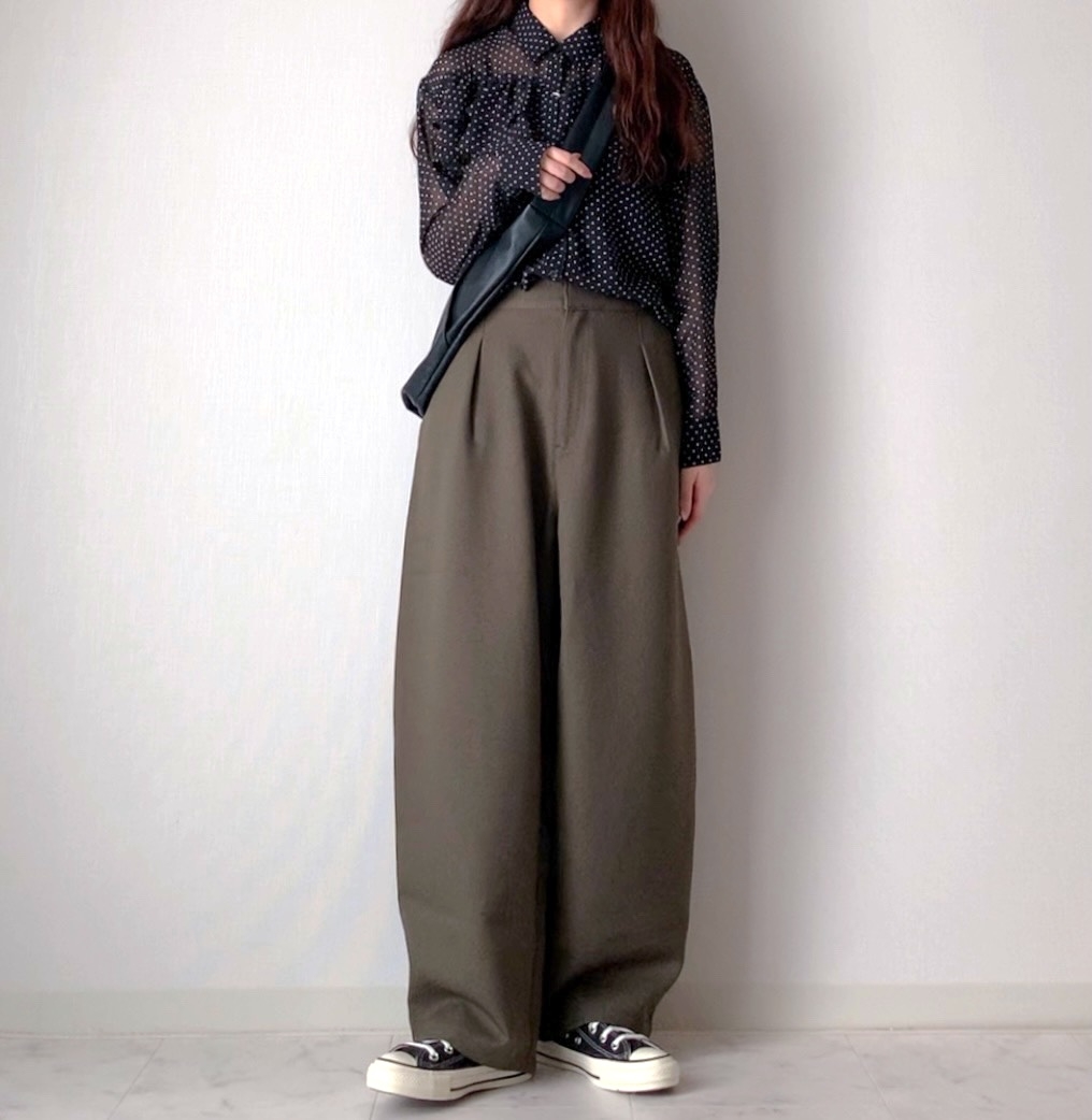 しまむらの「TNKダブルフリルドットBL」