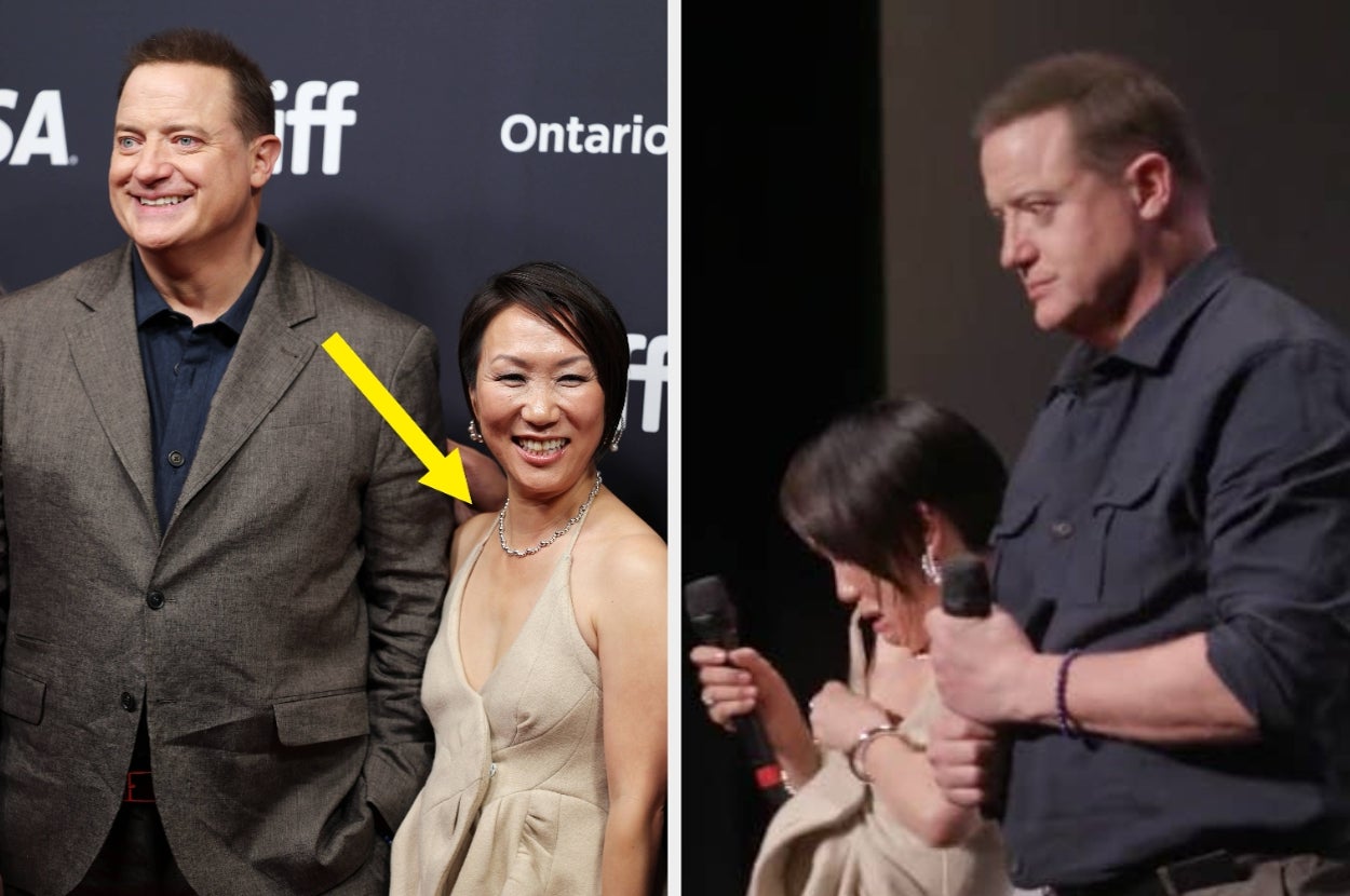 Brendan Fraser Just Proved He's The Ultimate Gentleman By Saving A Director From A Mortifying Wardrobe Malfunction At TIFF