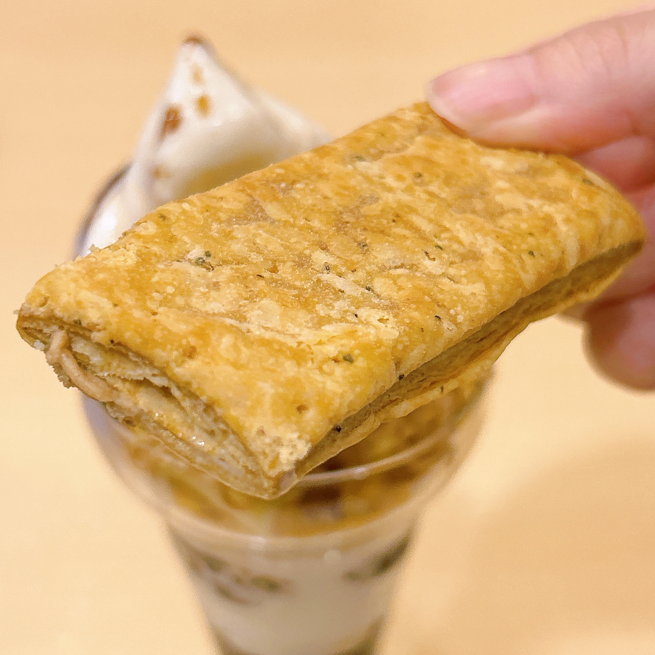 ガストの「マロンと珈琲のモンブランパフェ」