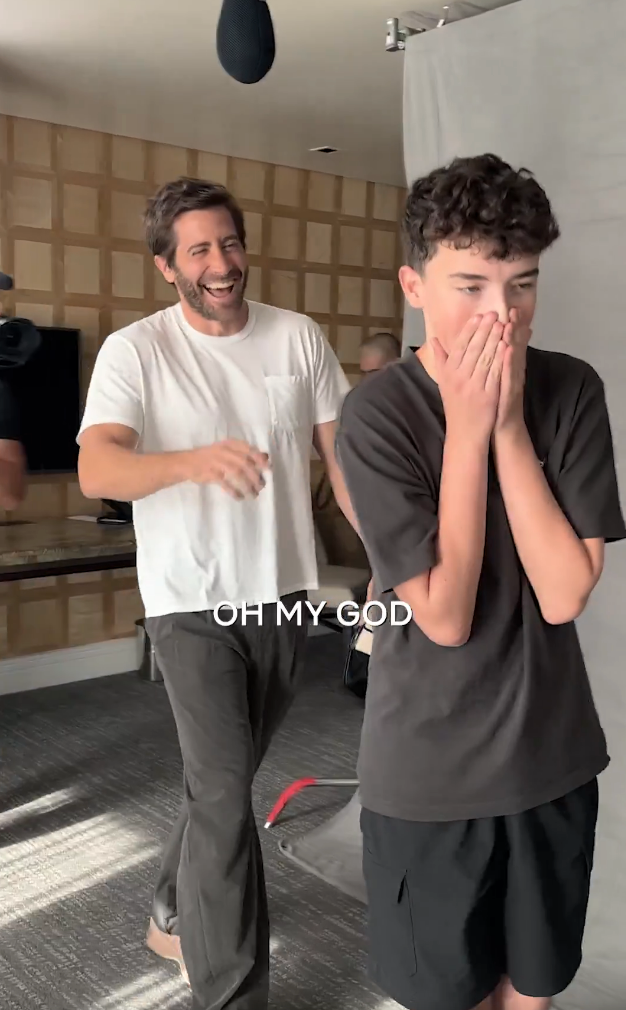 Jake Gyllenhaal Surprised Owen Cooper Before His Emmy Win