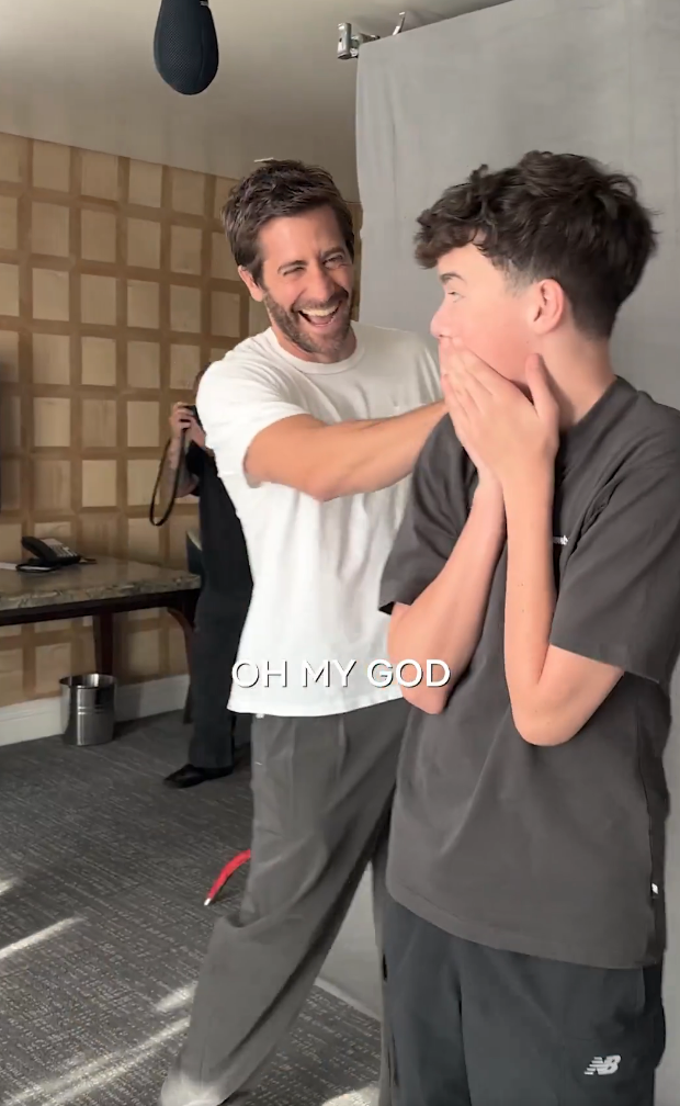 Jake Gyllenhaal Surprised Owen Cooper Before His Emmy Win