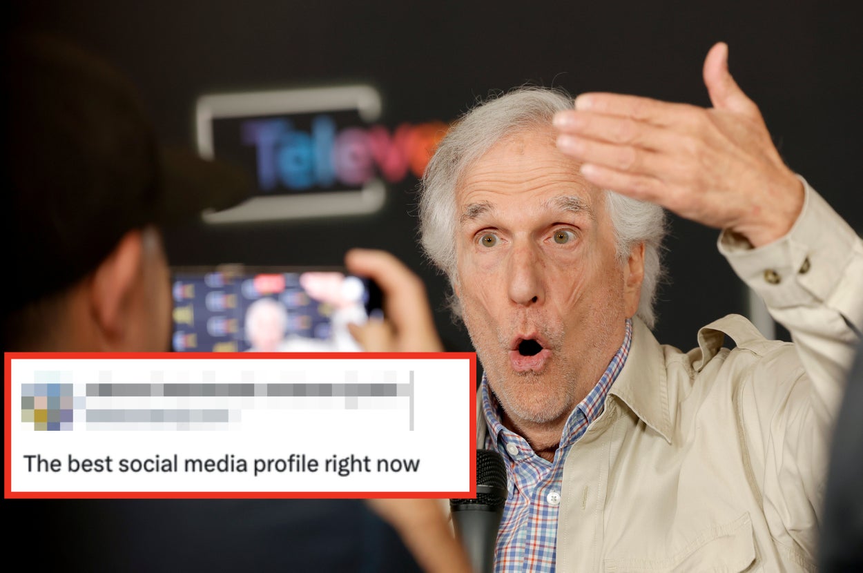 Henry Winkler’s Extremely Wholesome Posts Are Going Viral For Obvious Reasons