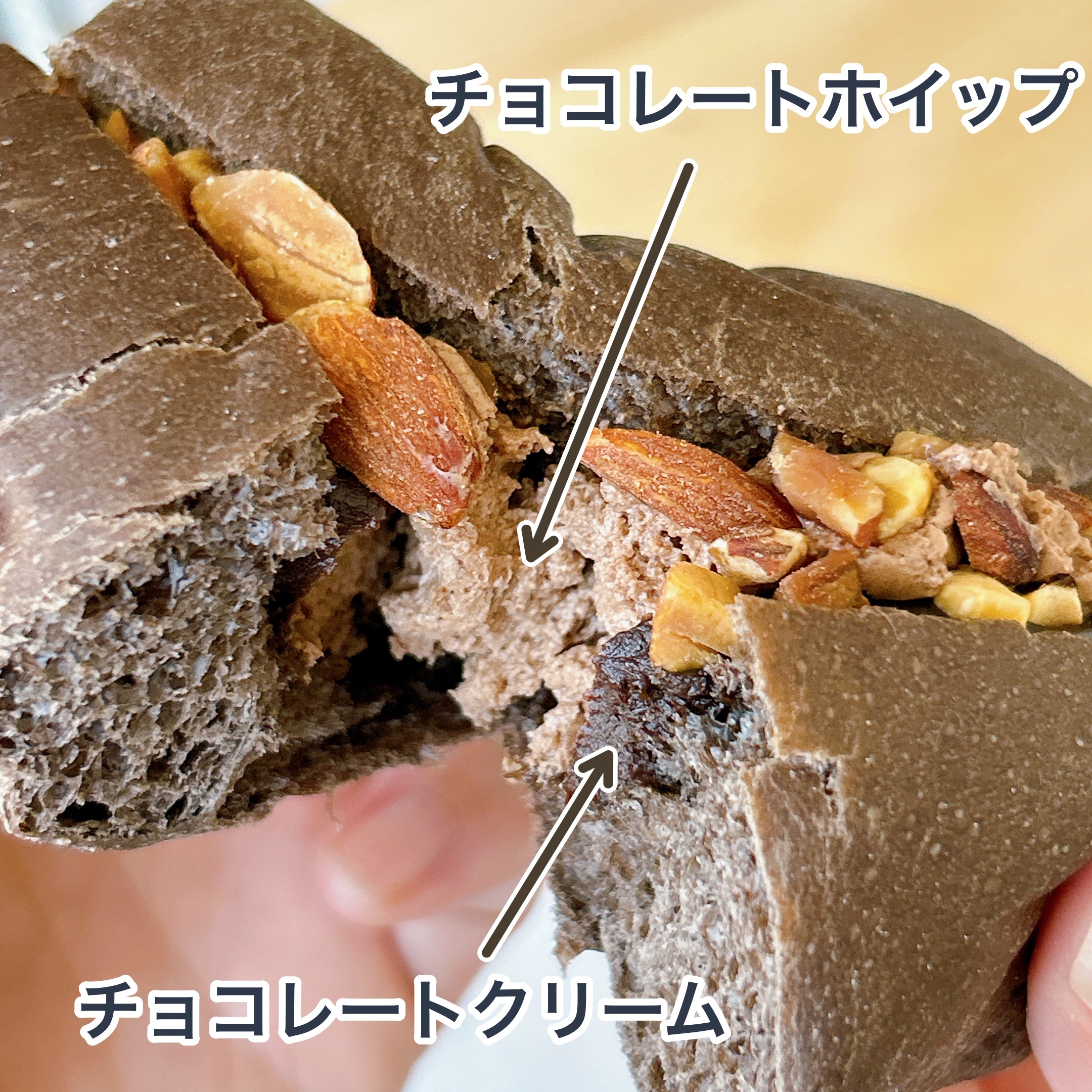 LAWSON(ローソン)の「GODIVA ナッツ&ショコラロール」