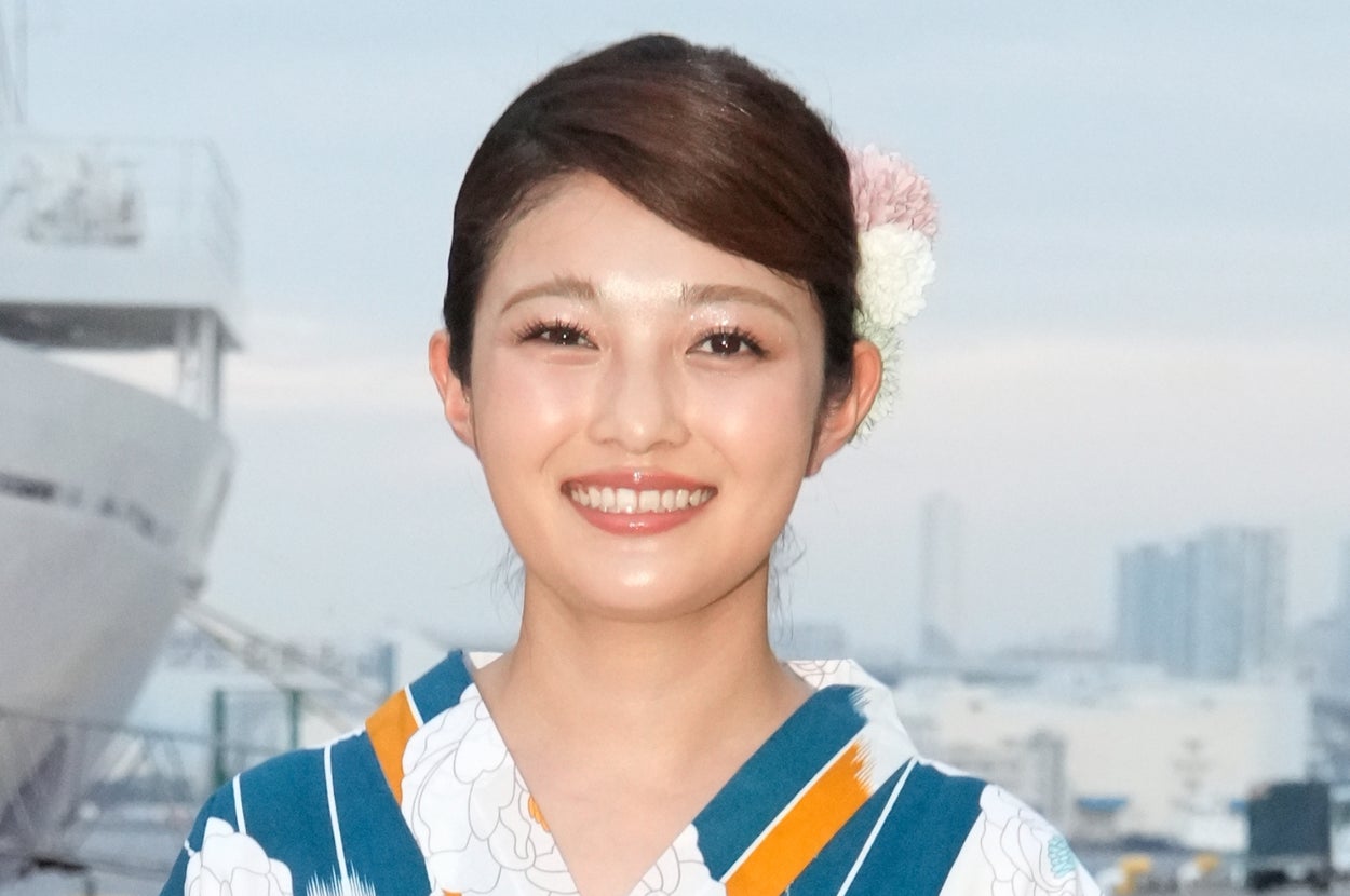 井上咲楽さん(時事通信フォト)