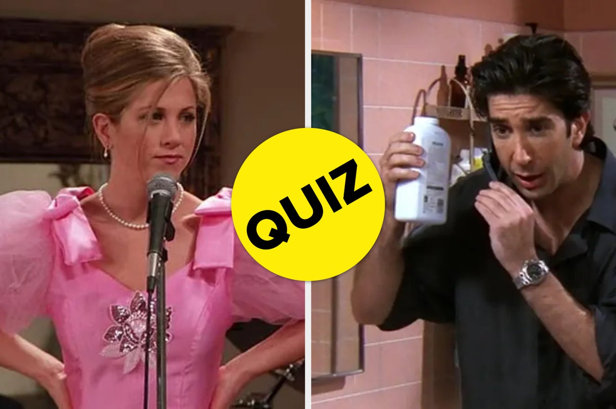 Did These Events Actually Happen In "Friends" Or Did I Make Them Up?