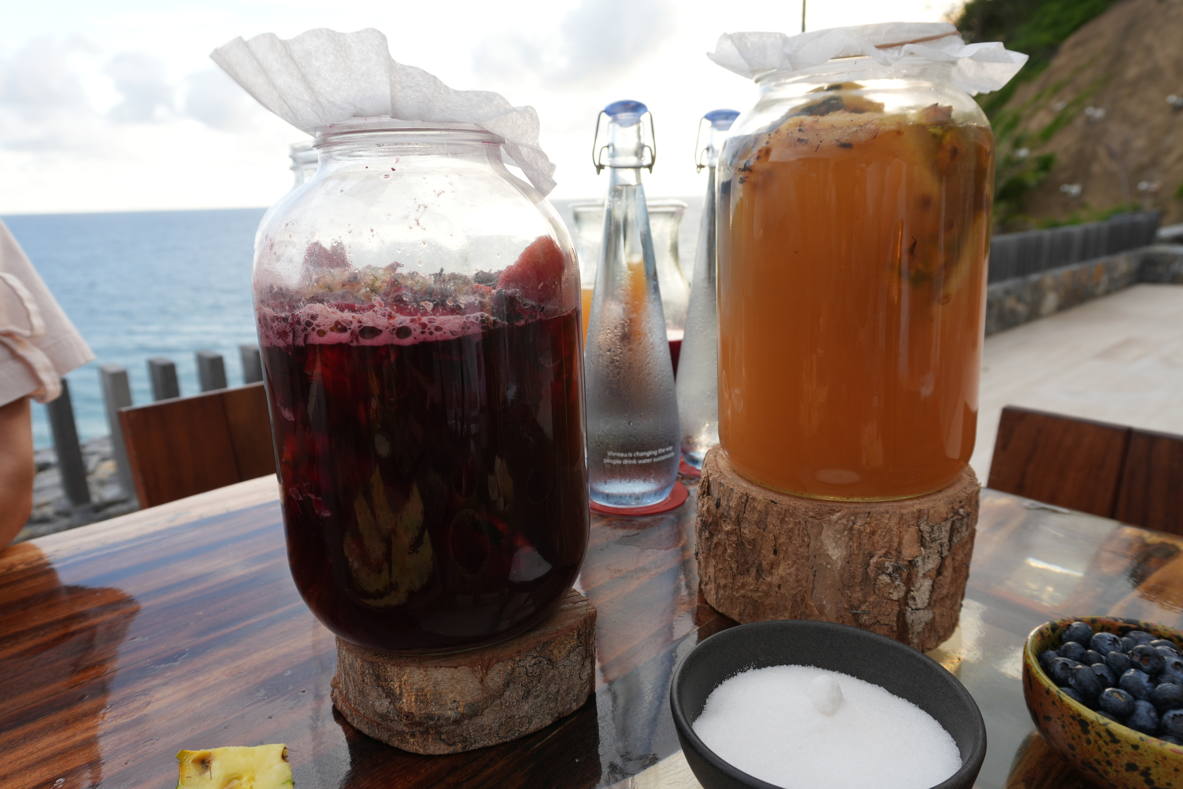 Tepache in jars