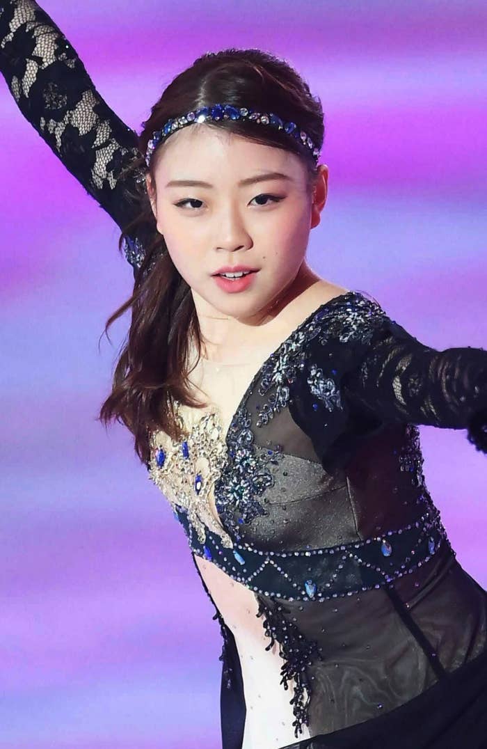 紀平梨花さん(時事)
