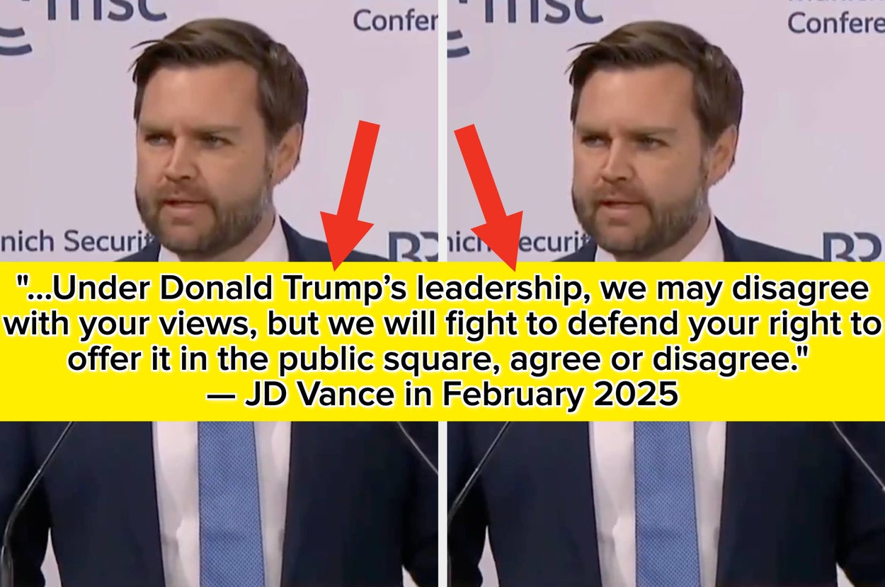 JD Vance Is Getting Absolutely Destroyed Online After This Video Of Him Ranting About "Free Speech" Resurfaced