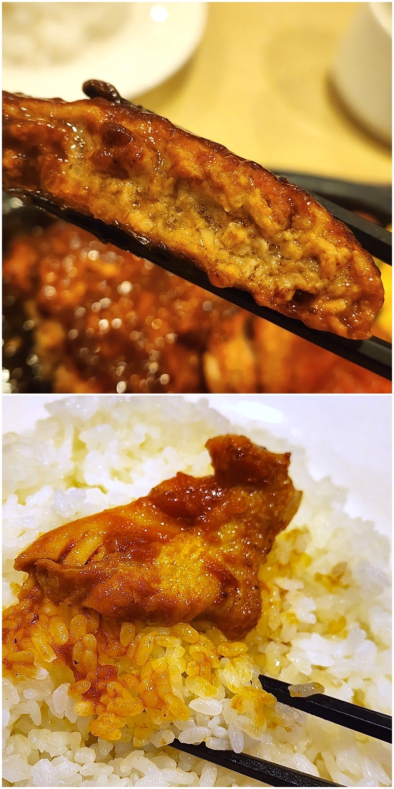 ガスト「鉄板ハンバーグミックスグリル」