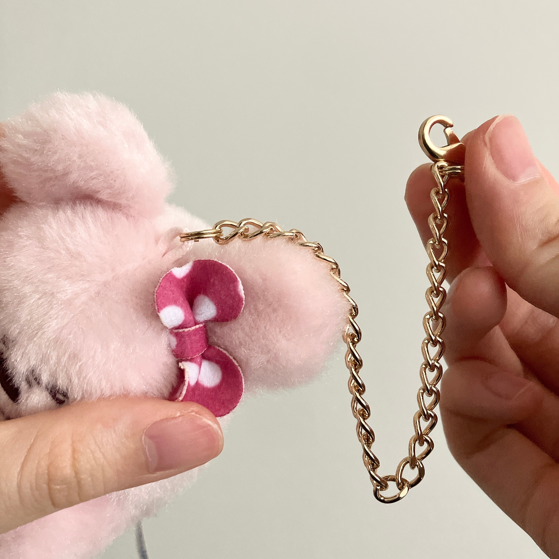 ディズニーの「ぬいぐるみチャーム2個 ディズニー・ハロウィーン」