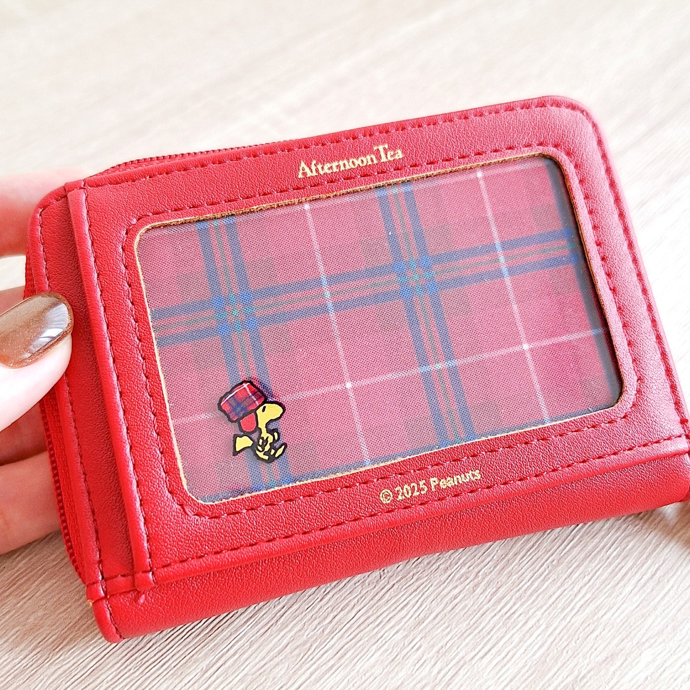 アフタヌーンティー「カードケース／PEANUTS／Afternoon Tea Original Tartans」