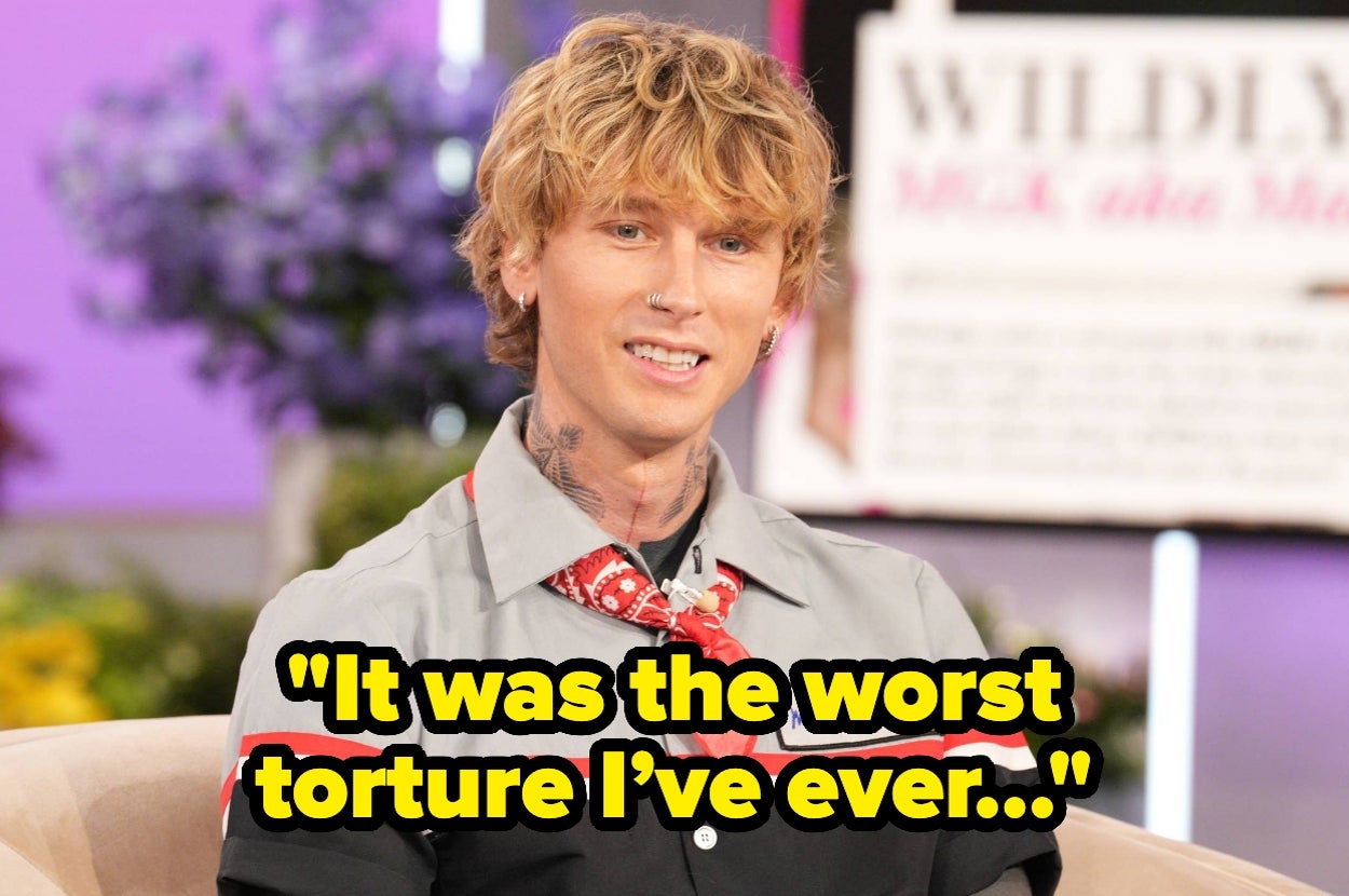 Machine Gun Kelly Explained Why He Got That Massive Blackout Tattoo That Basically Covered His Entire Body