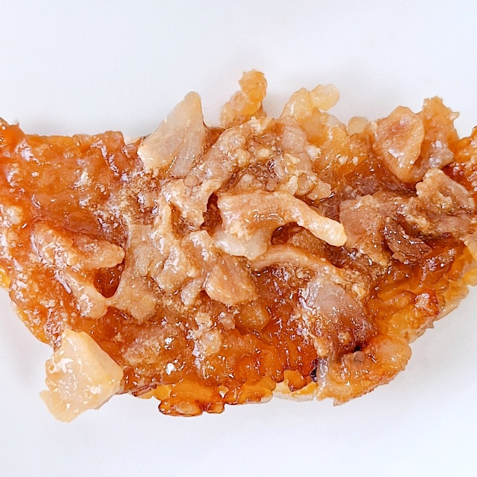 セブンイレブン「7P ライスバーガー 豚生姜焼き」