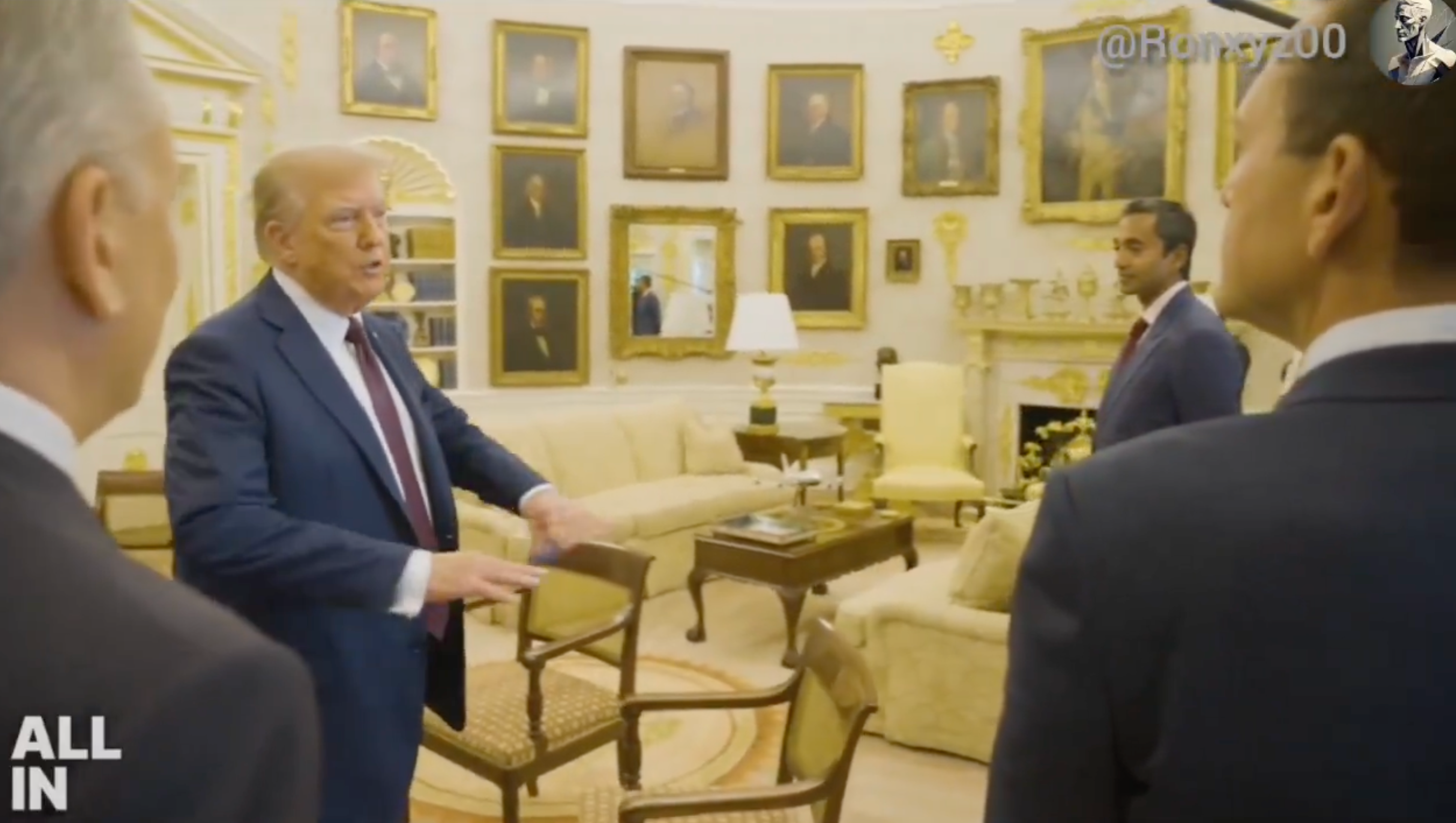Donald Trump's Oval Office Tour Is Going Viral For All Of The Wrong Reasons