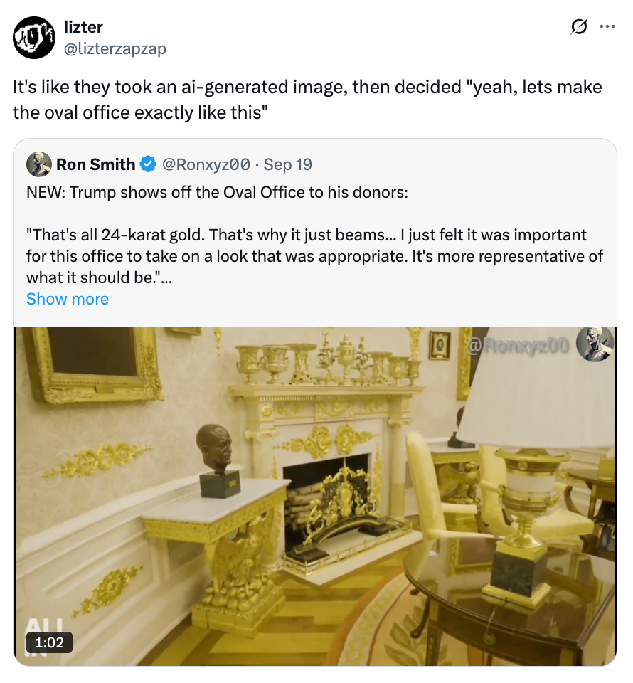 Donald Trump's Oval Office Tour Is Going Viral For All Of The Wrong Reasons