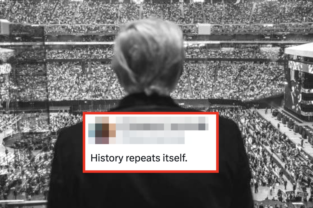 The White House Shared A Picture Of Donald Trump From The Charlie Kirk Memorial, And People Are…Noticing Some Things