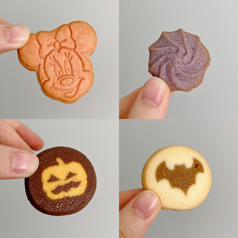 ディズニーランドの「アソーテッド・クッキー缶 ミッキーマウスと仲間たち ディズニー・ハロウィーン」