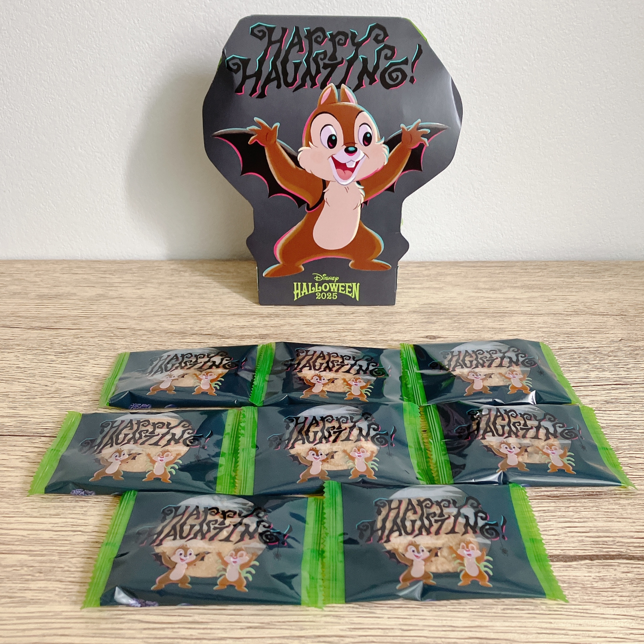 ディズニーの「クッキー紙箱 チップ＆デール ディズニー・ハロウィーン」