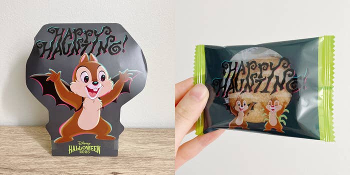 ディズニーの「クッキー紙箱 チップ＆デール ディズニー・ハロウィーン」