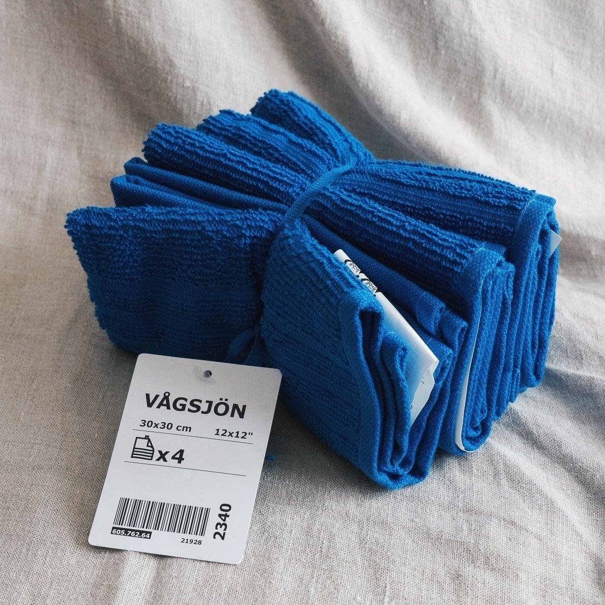イケアの「VÅGSJÖN ヴォーグショーン タオルハンカチ」
