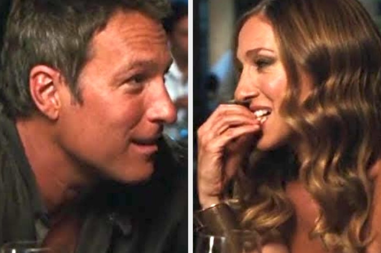 Sarah Jessica Parker and John Corbett in "Sex and the City 2"
