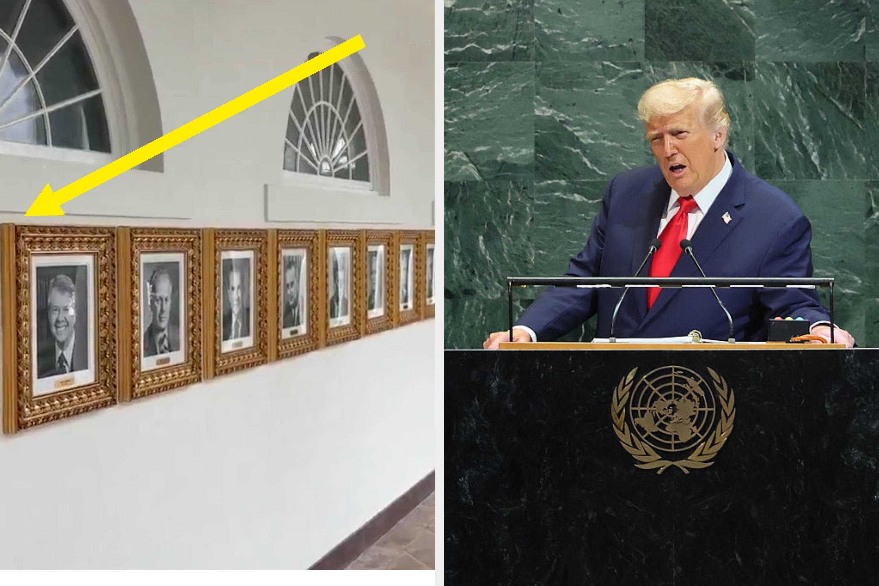 Trump's Latest White House Makeover Includes The Pettiest Dig At Joe Biden