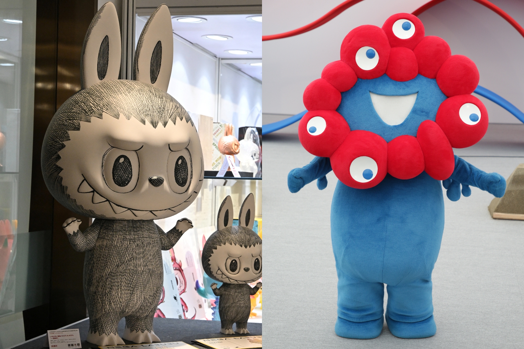 ミャクミャクがラブブとコラボ】特製フィギュアの入手方法は