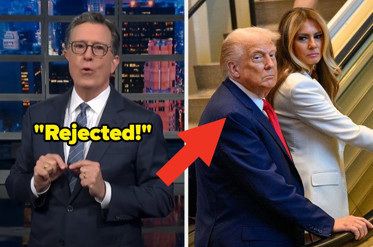 Stephen Colbert Gave Trump A Brutal 4-Word Nickname After His Awkward Escalator Fiasco At The UN