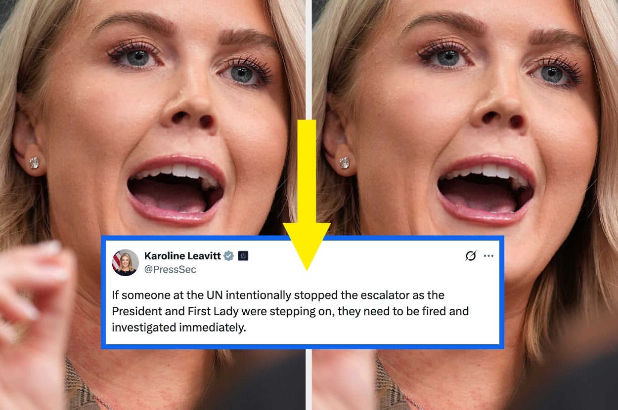 Seth Meyers Absolutely Destroyed Karoline Leavitt's Ridiculous Trump Escalator Drama With The Most Perfect Comeback