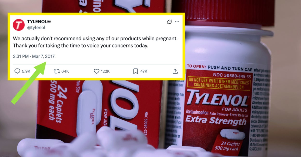 Tylenol Just Addressed That Viral Tweet Warning Pregnant Women Against Their Products