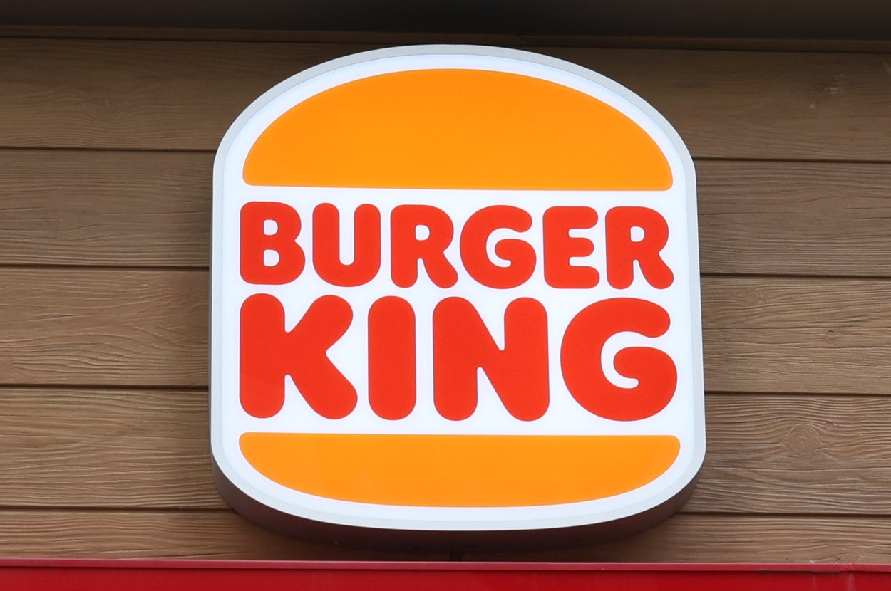 バーガーキングの看板(時事)