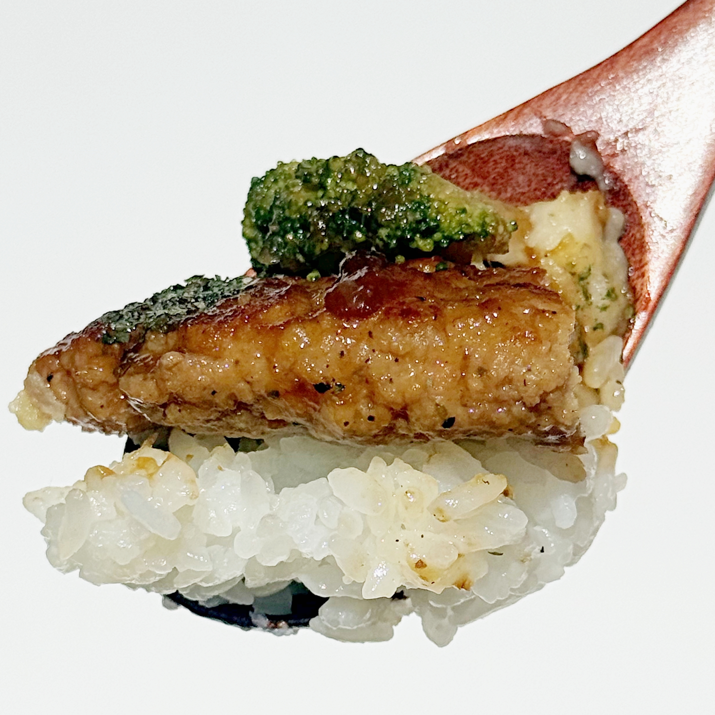 セブン「おろし玉ねぎソースのハンバーグ丼」