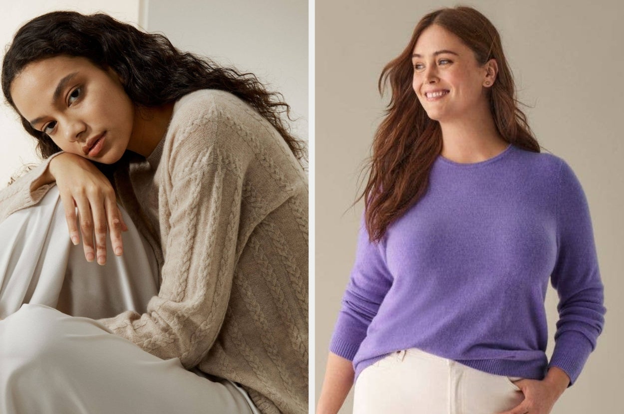 If You’re Looking For A Cashmere Sweater, Here Are 16 Great Options Under $180