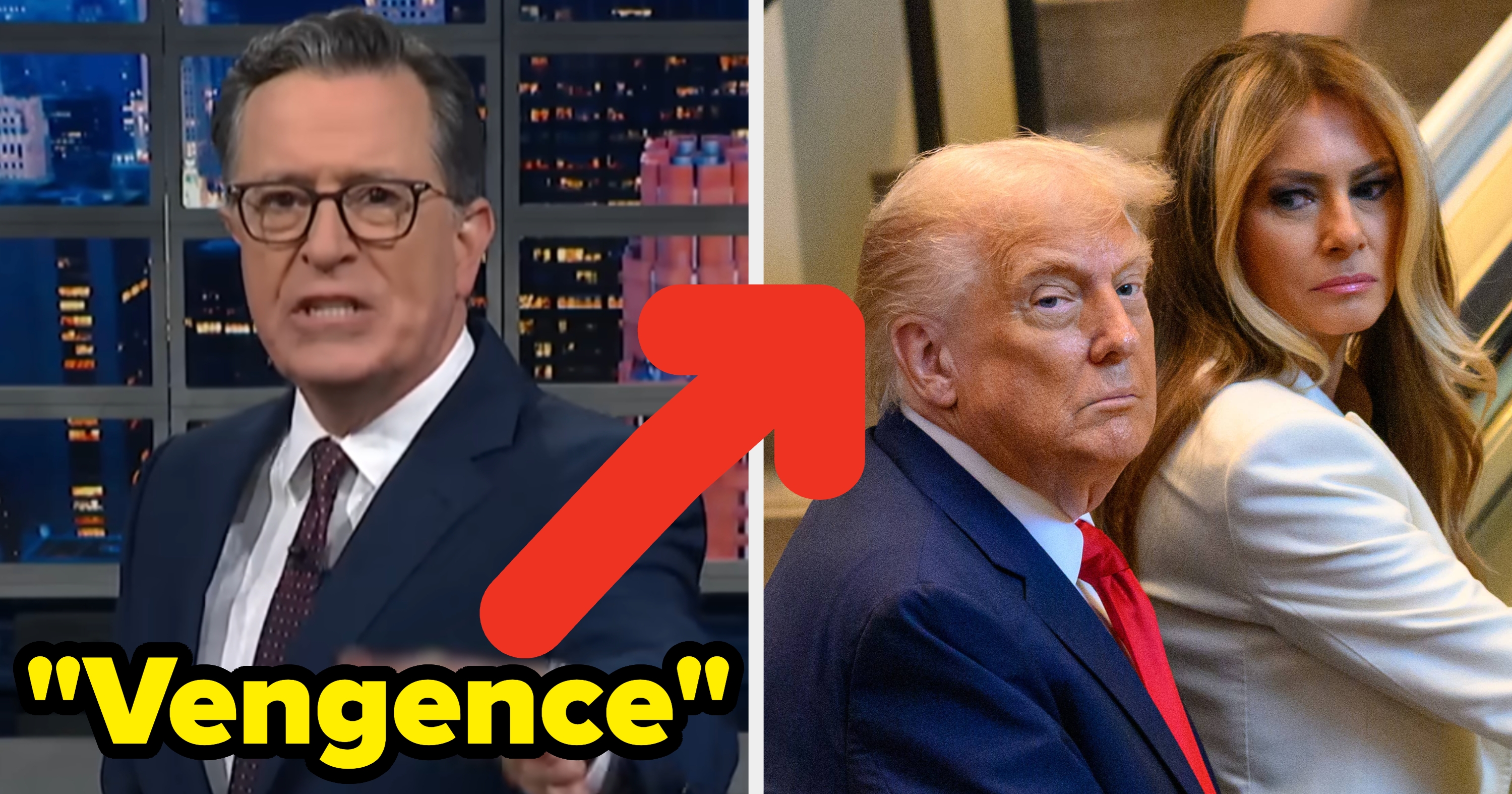 Stephen Colbert Vows To Show Trump UN Escalator Clip Every Night