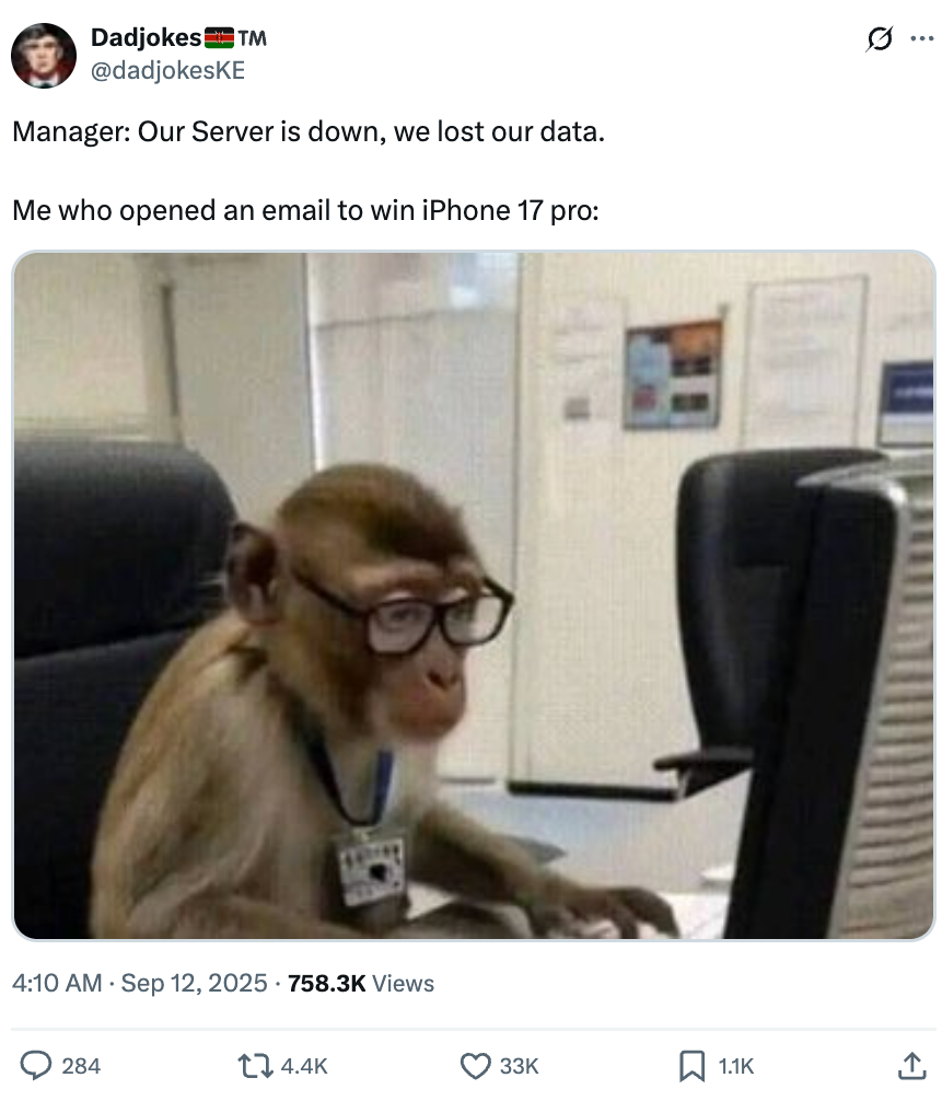 Funny Job Tweets September 2025