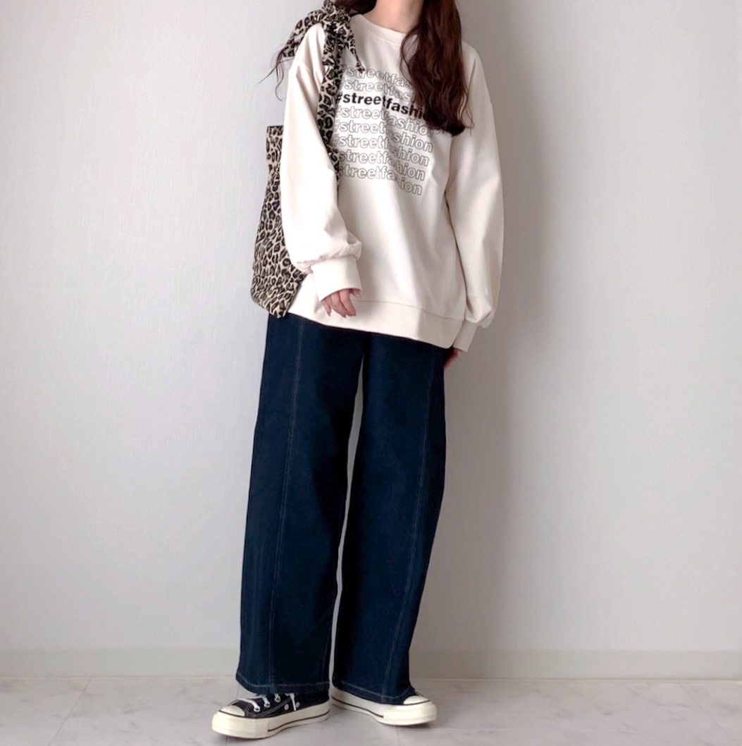 しまむら】はくだけで今っぽく見える！2420円の「ゆったりパンツ