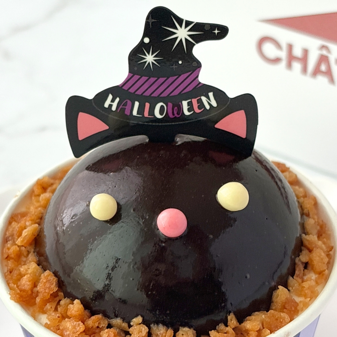 Chateraise(シャトレーゼ)の「ハロウィン 黒ねこ」