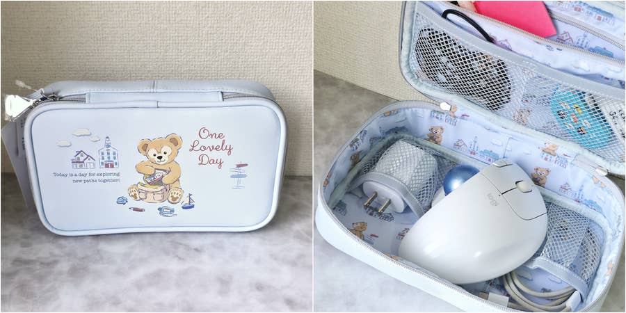 待って、さすがに可愛すぎん？ディズニーシー限定の「ダッフィーポーチ