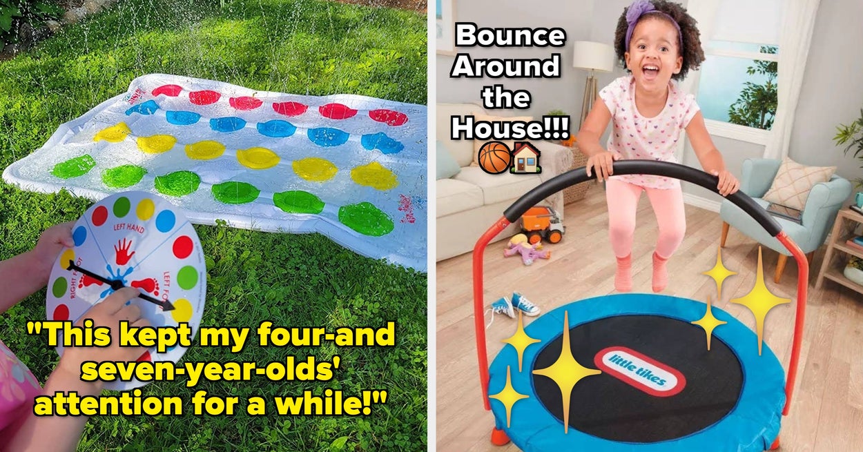 If Your Kids Have So Much Energy You Just Want To Hide In The Bathroom, Try These 27 Toys