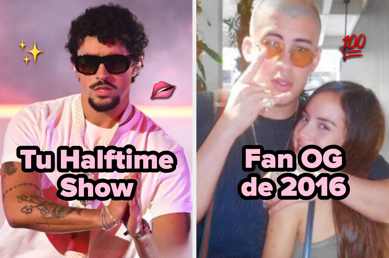 A la izquierda, persona famosa con gafas de sol y cadenas. A la derecha, dos personas posando, una con cabeza rapada y gafas de sol