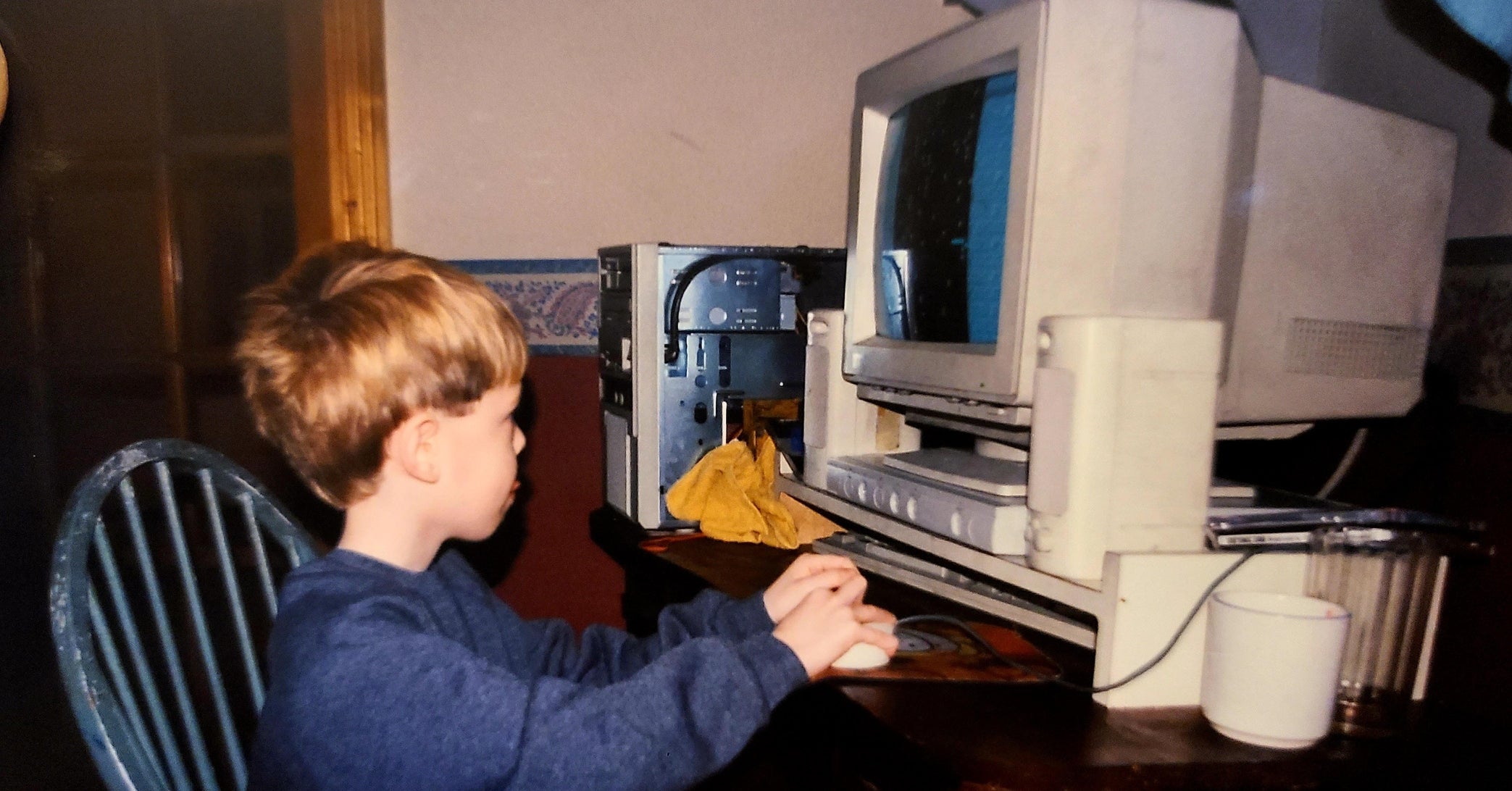 What computer game were you totally obsessed with as a kid?