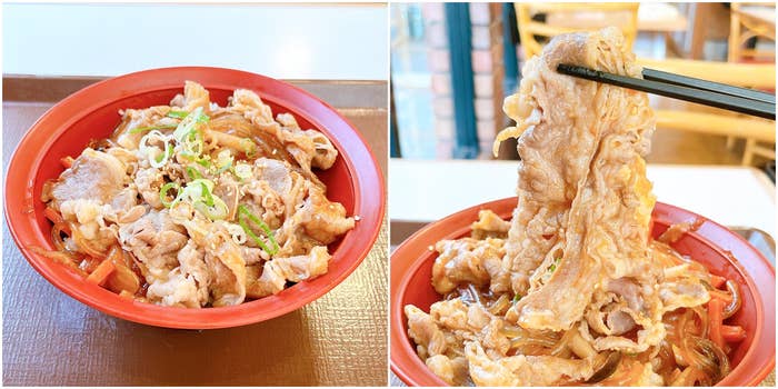 すき家の「プルコギ牛カルビ焼肉丼」