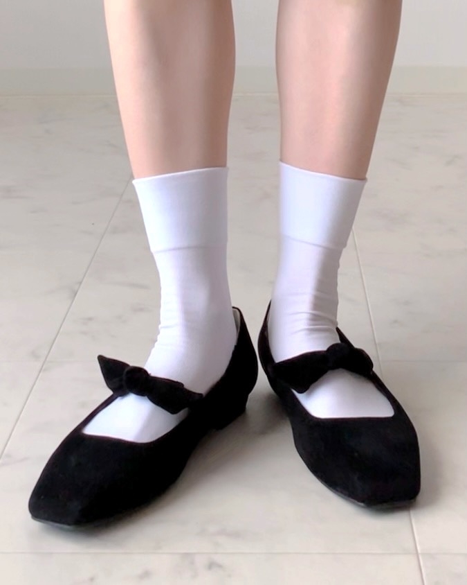 しまむらの「yumiリボンパンプス」