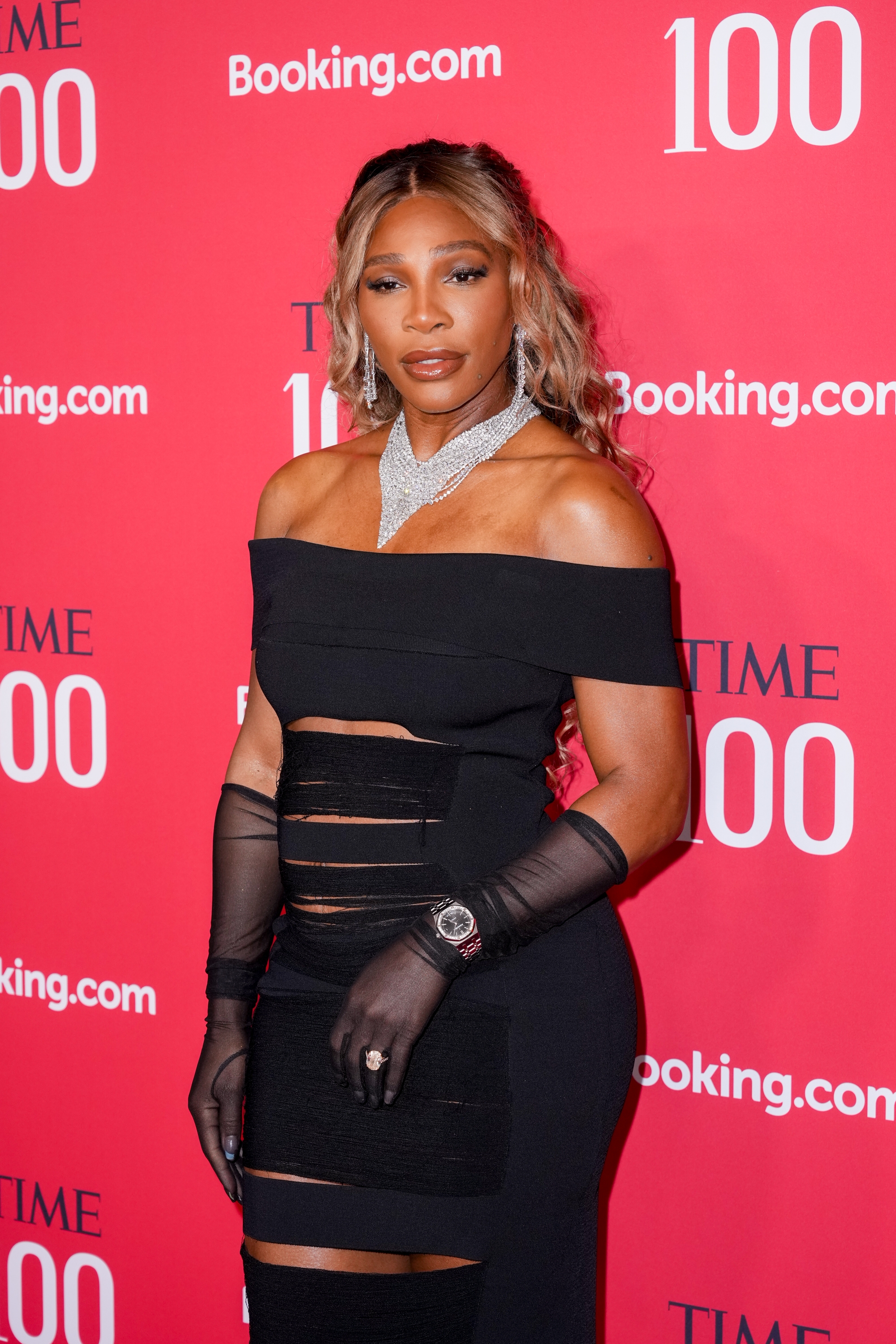 Serena Williams on a red carpet