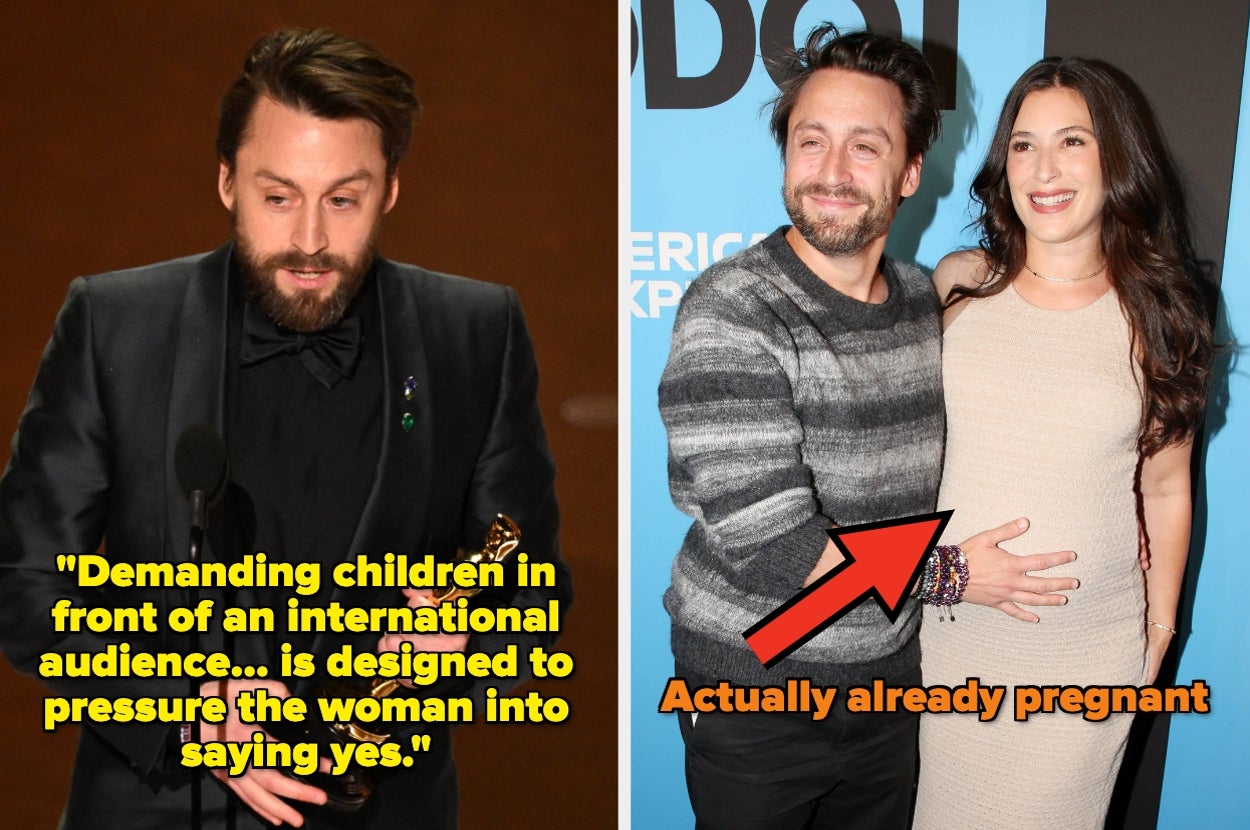 Kieran Culkin’s Wife, Jazz Charton, Was Already Pregnant When He Gave That Divisive Oscars Speech — And This Is Why We Need To Stop Turning Everything Into Discourse