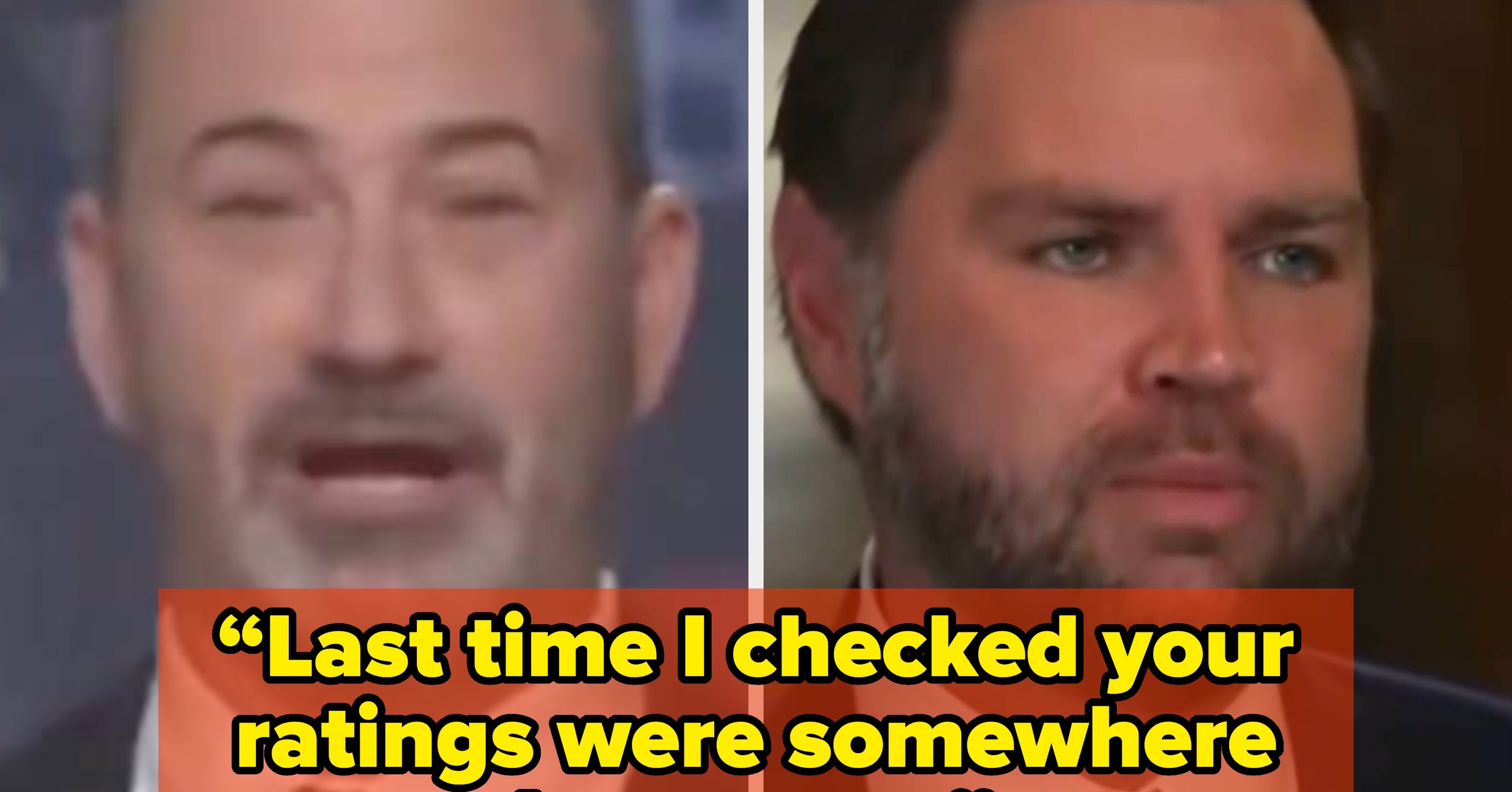 Jimmy Kimmel Just Had The BEST Clapback To JD Vance's Comment On His Ratings, And It's Going Viral